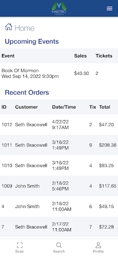 Maestro Tickets screenshot 0