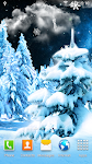 screenshot of Winter Forest Live Wallpaper