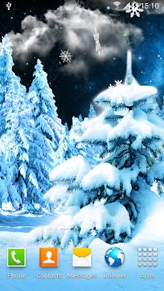 Winter Forest Live Wallpaperのおすすめ画像3