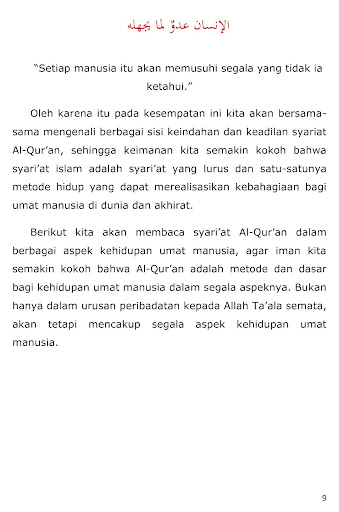 Sepercik Cahaya KeindahanIslam Screen 2