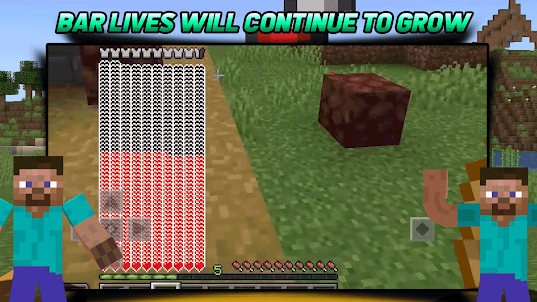 Unlimited Hearts Mod for MCPE