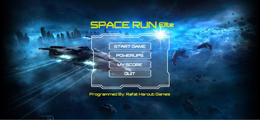 Android application Space Run Elite screenshort