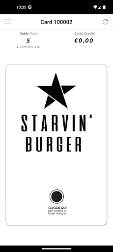 Android application Starvin Burger screenshort
