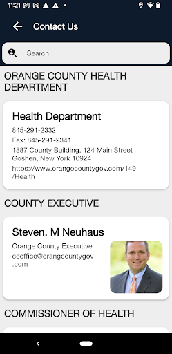 Orange County NY Health Screen 2