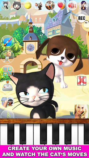 Talking Cat and Dog Kids Games