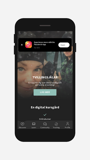 Android application Tvillingsjälar screenshort