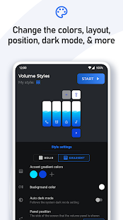 Volume Styles - Personnalisez curseur de volume Capture d'écran
