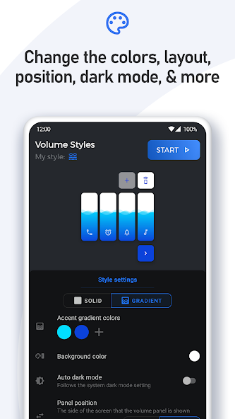 Volume Styles - Custom control banner