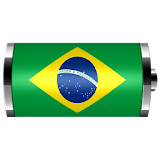 Brazil: Flag Battery Widget icon