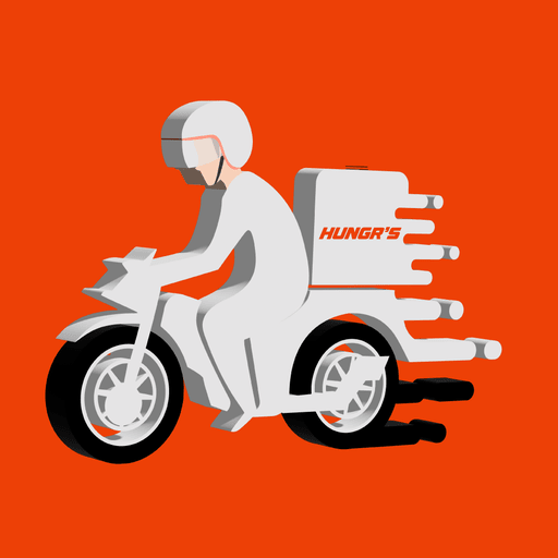 HUNGRS: Food Delivery logo