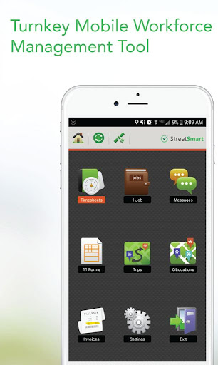Android application StreetSmart Advantage screenshort