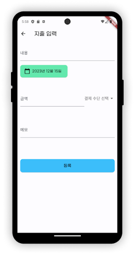 돈의 흐름(심플 가계부) Screen 3