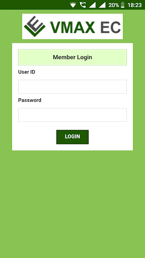 Android application VMax EC screenshort