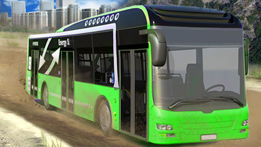 Android application Offroad Bus Driving Bus Games screenshort