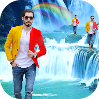 Rainbow Waterfall app & Nature Collage Maker
