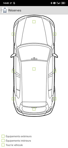 Android application e-Driver screenshort