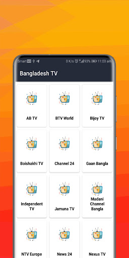 Android application Bangladesh TV Online screenshort