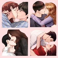 Love Stickers for Whatsapp , Couple Kiss Stickers