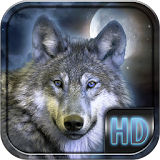 Wolf Live Wallpaper HD icon