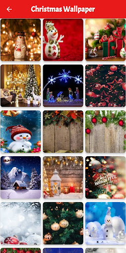 Android application Christmas greetings messages screenshort