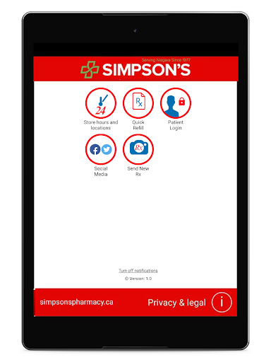 Simpsons Pharmacy Screen 3