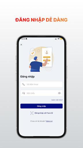 Android application Easy Credit - Tài chính số screenshort