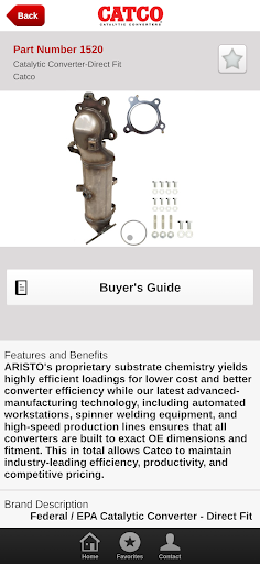 CATCO Converters Catalog Screen 3