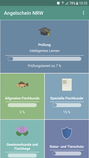 Android application Angelschein NRW screenshort