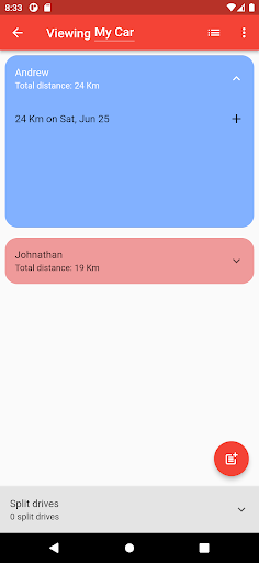 Aperçu de l'application