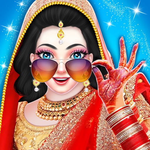 Indian Festival Dressup Makeup logo