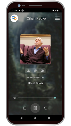 Android application Cihan Radyo screenshort