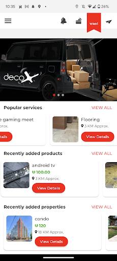 Android application WantList Viewer - Marketplace screenshort