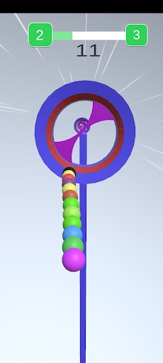 Android application ColoredBalls screenshort