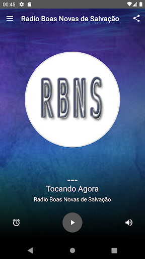 Android application Rádio Boas Novas de Salvação screenshort