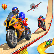 Bike Stunt Racing Games: Mega Ramp Bike Games 2020