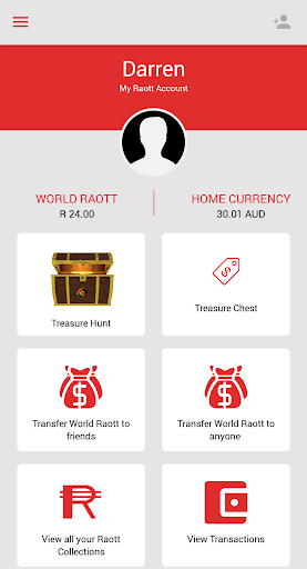 Android application World Raott Treasure hunt screenshort