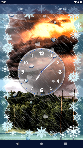 Rain Drops Live Wallpaper Screen 3