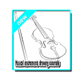Musical Instruments Drawing Tutorial icon