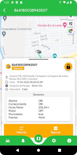 CERDYCOMJF GPS PLUS Screen 2