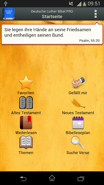 Deutsch Luther Bibel PRO - 4.7.5b - (Android)
