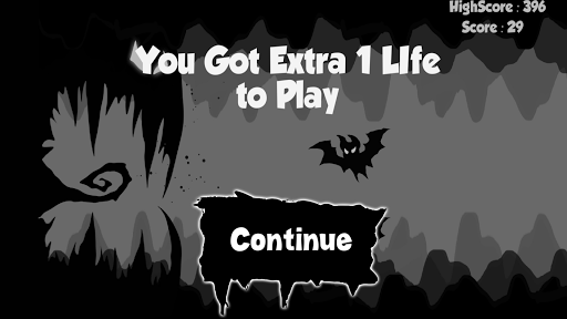 Scary Cave Run Screen 2