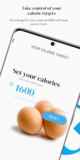 Bite: Calorie Control Screen 2