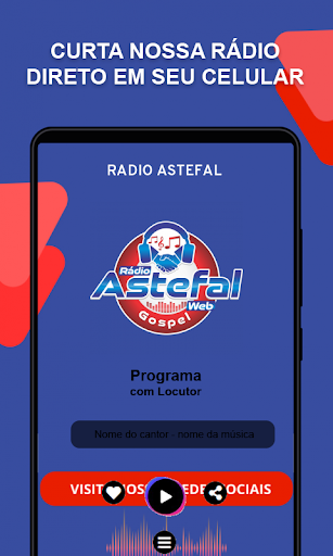 Android application Rádio Astefal screenshort