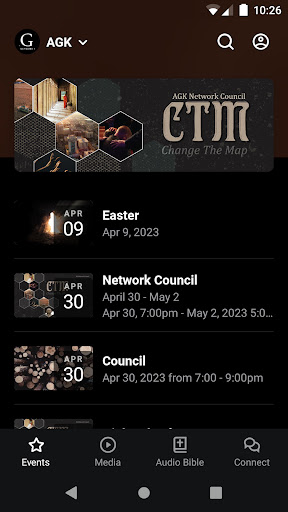 Android application AGK-Ministry Network screenshort