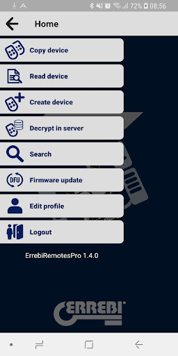 ErrebiRemotesPro Screen 2