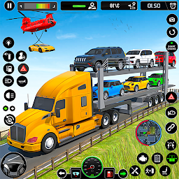 Icon image Car Transport Truck Sim 3D