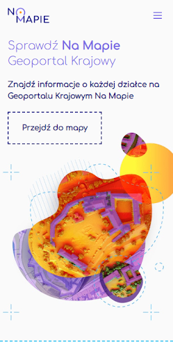 Android application Geoportal Krajowy Na Mapie screenshort