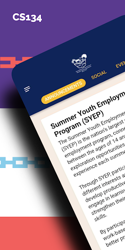 Android application CS134 screenshort