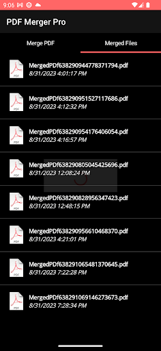 PDF Merge Pro Screen 3