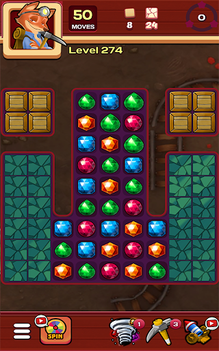 Jewels Crush 2021 - Match 3 Puzzle
